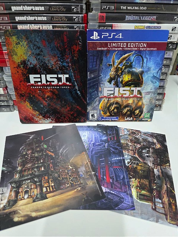 F.I.S.T. SteelBook - PS4 (USA/CIB)