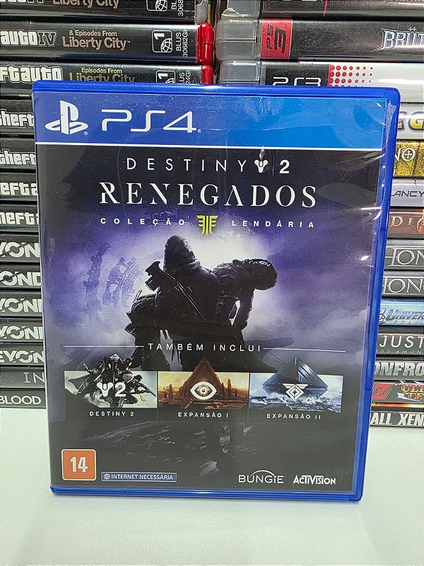 Destiny 2 Renegados Coleção Lendária - PS4 (BR/CIB)