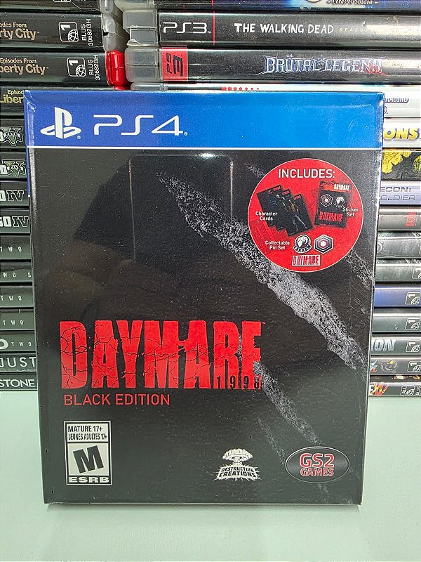 Daymare Black Edition - PS4 (USA/Novo)