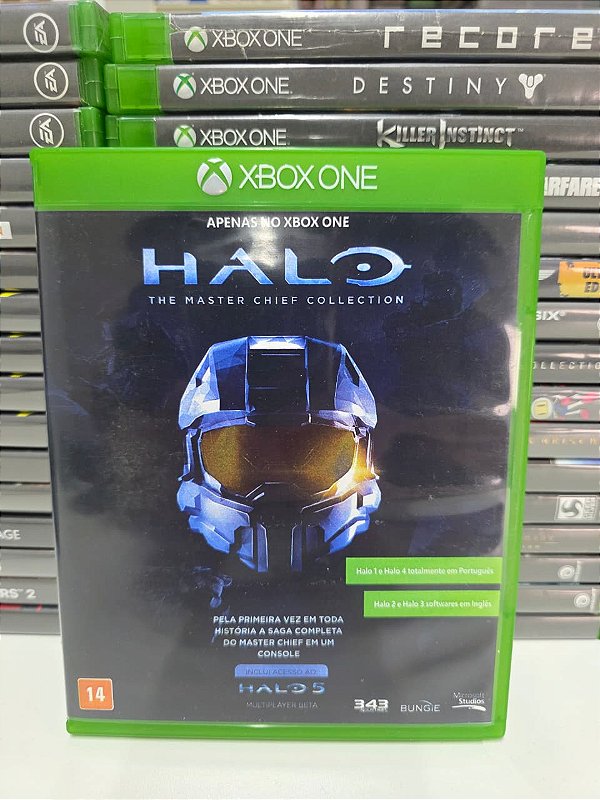 Halo The Master Chief - Xbox One (Capa reimpressa)