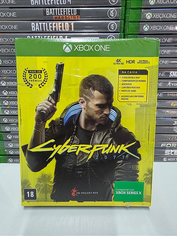 Cyberpunk 2077 Steelbook - Xbox One (BR/Novo)