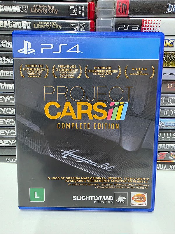 Project CARS Complete Ed - PS4 (BR/CIB)