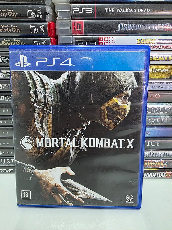 Mortal Kombat X - PS4 (BR/CIB)