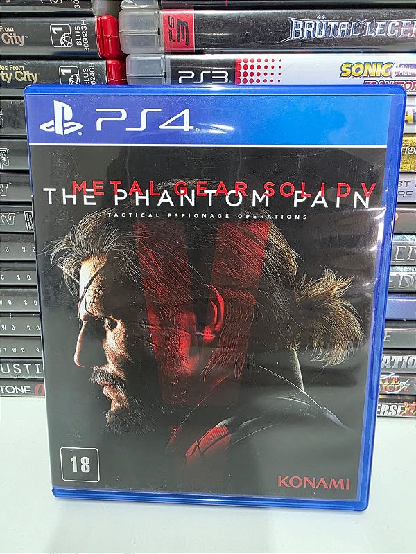 Metal Gear Solid 5 The Phantom Pain - PS4 (BR/CIB)