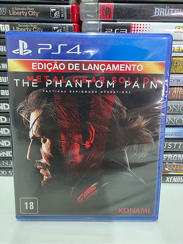 Metal Gear Solid 5 Ed de lançamento - PS4 (BR/Novo)