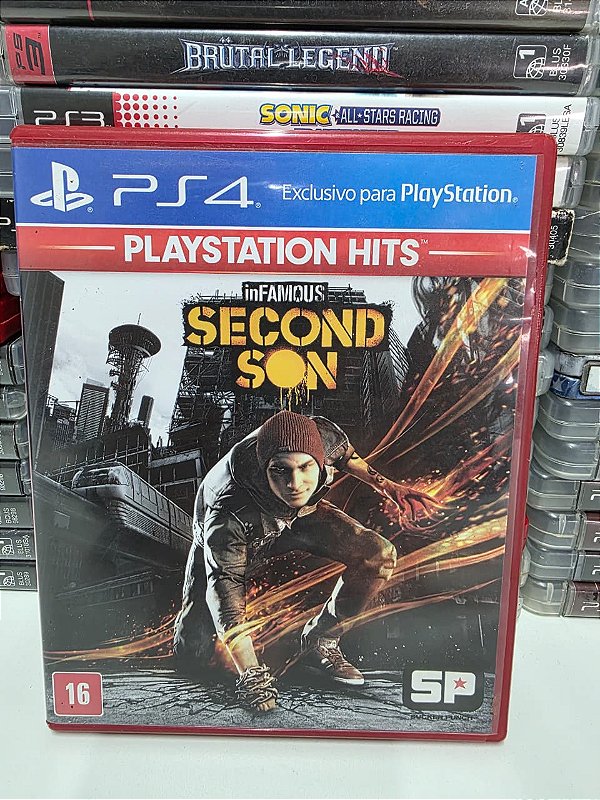 Infamous Second Son Playstation Hits - PS4 (BR/CIB)