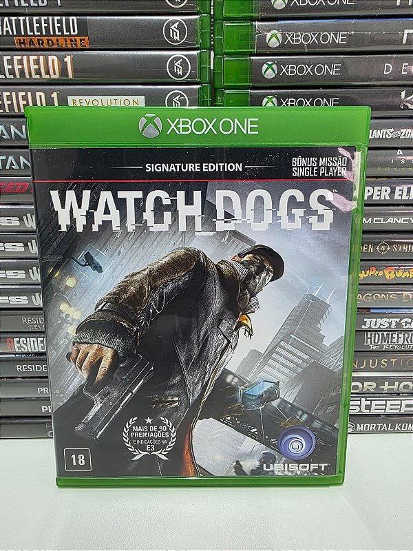 Watch Dogs Signature Ed - Xbox One (BR/CIB)