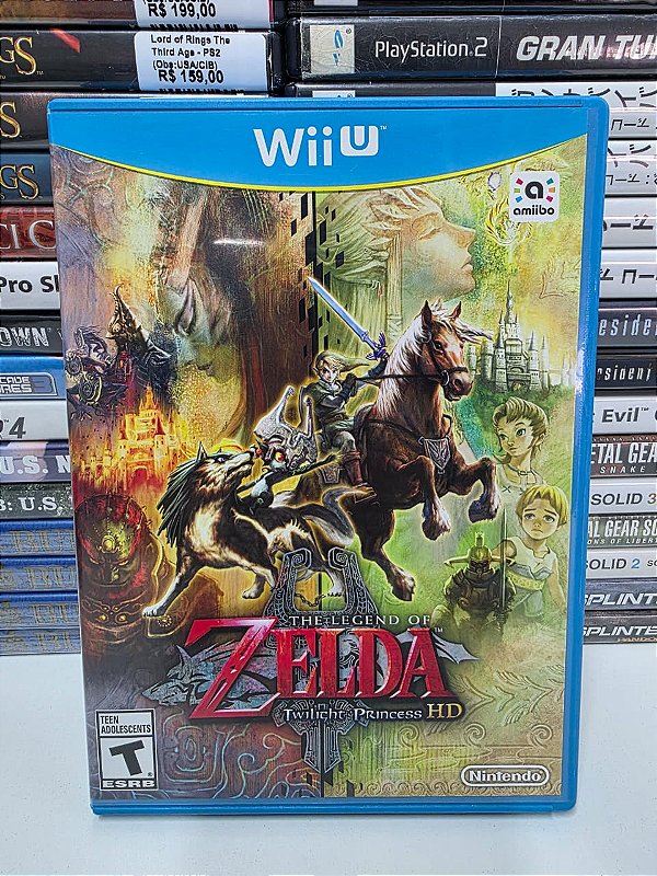 The Legend of Zelda Twilight Princess HD - Wii U (USA/CIB)