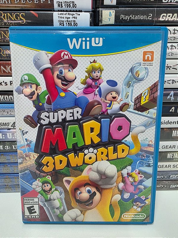 Super Mario 3D World - Wii U (USA/CIB)