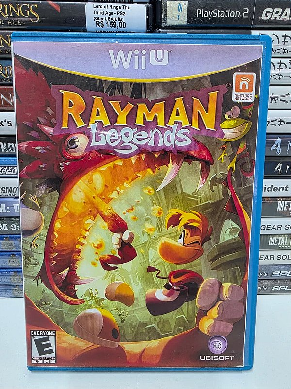 Rayman Legends - Wii U (USA/Com detalhes)