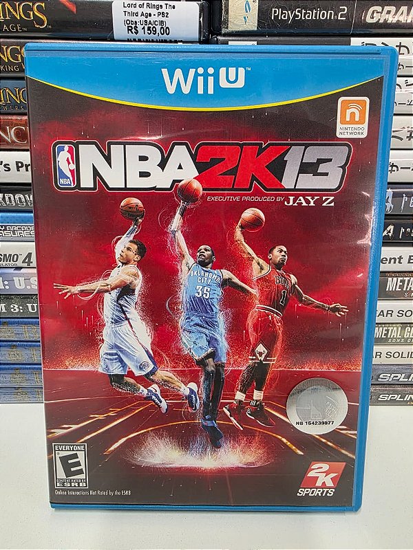 NBA 2K13 - Wii U (USA/CIB)