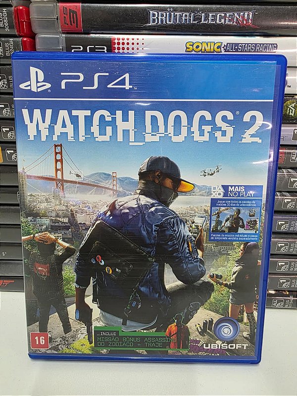 Watch Dogs 2 - PS4 (BR/CIB)