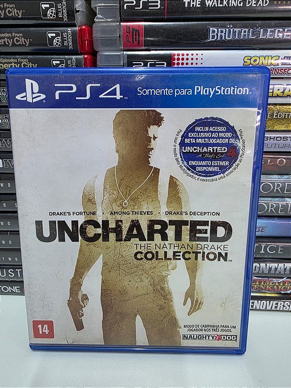 Uncharted The Nathan Drake Collection - PS4 (BR/CIB)