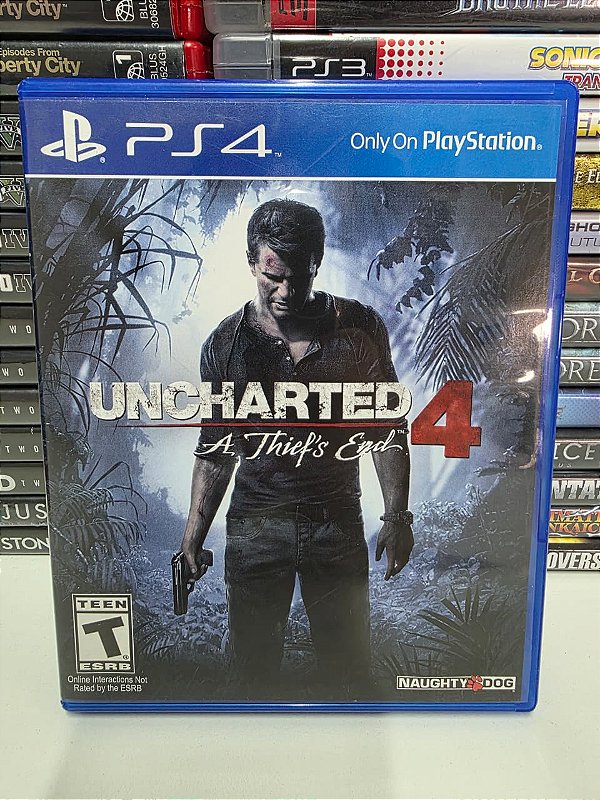 Uncharted 4 - PS4 (USA/CIB