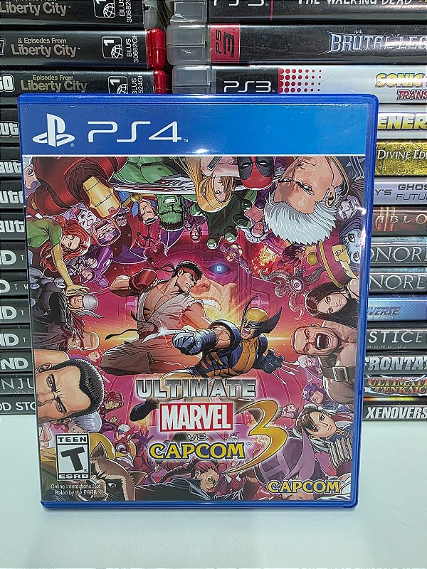Ultimate Marvel vs Capcom 3 - PS4 (USA/CIB)