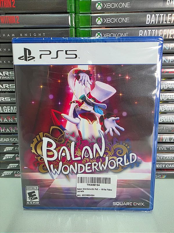 Balan Wonderworld - PS5 (USA/Novo)