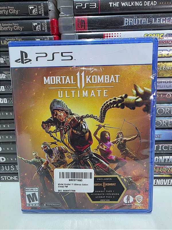 Mortal Kombat 11 Ultimate - PS5 (USA/Novo)