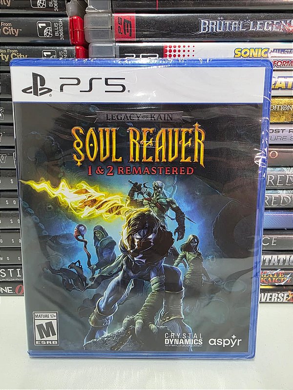 Soul Reaver 1 & 2 Remastered - PS5 (USA/Novo)