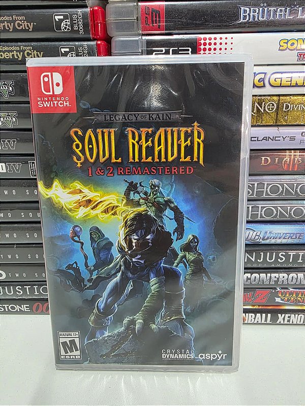 Soul Reaver 1 & 2 Remastered - Switch (USA/Novo)
