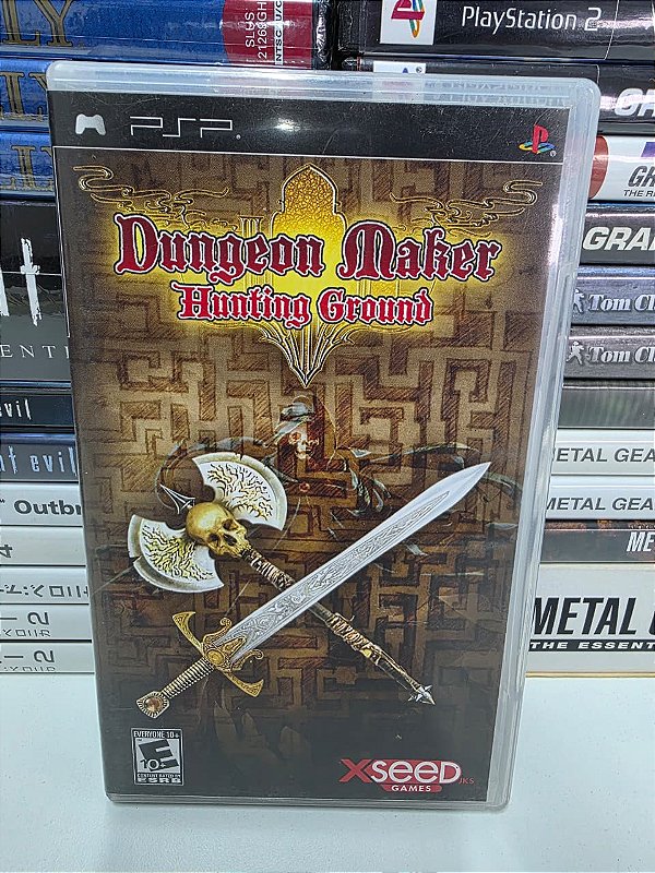 Dungeon Maker Hunting Ground - PSP (USA/CIB)