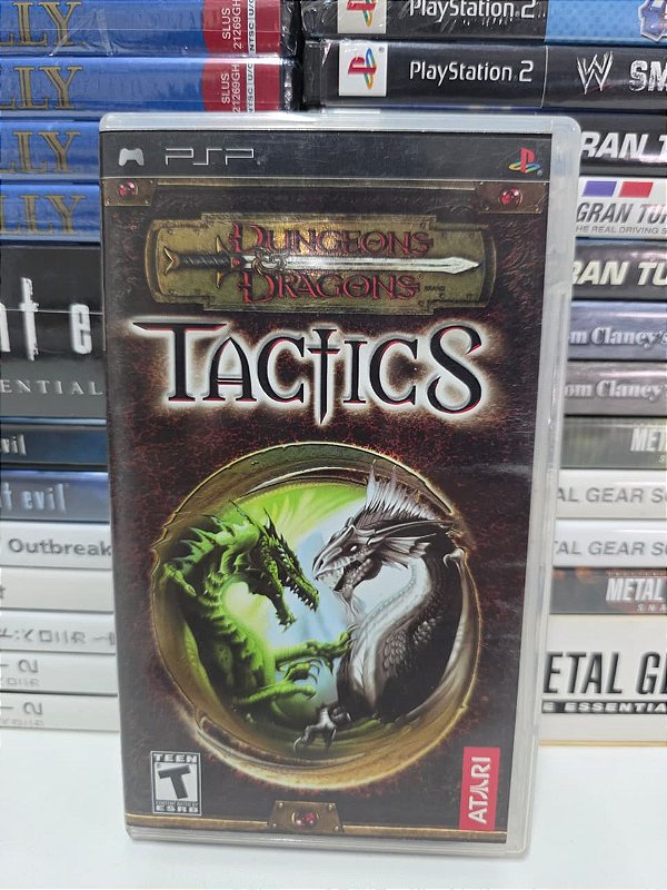 Dungeons e Dragons Tactics - PSP (USA/CIB)