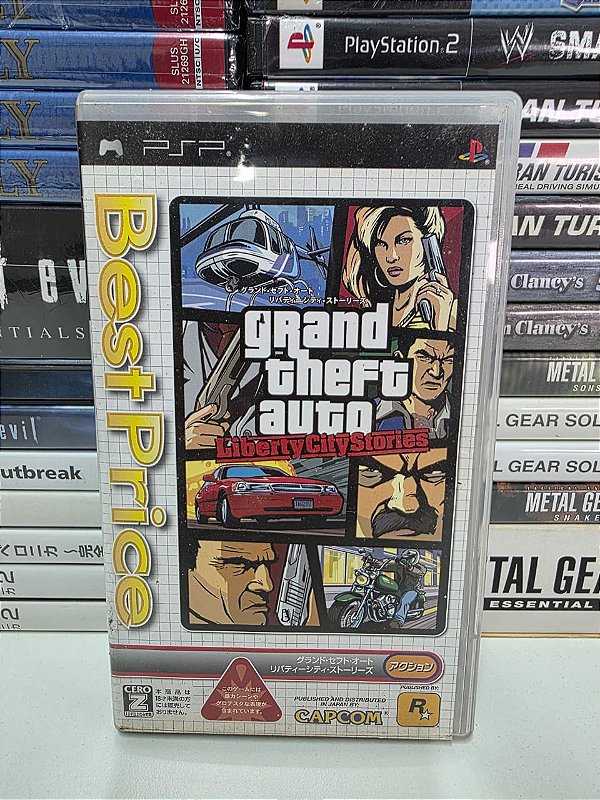 GTA Liberty City Stories - PSP (JP/Sem manual)