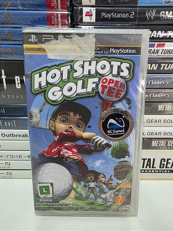 Hot Shots Golf Open Tee - PSP (USA/Novo)