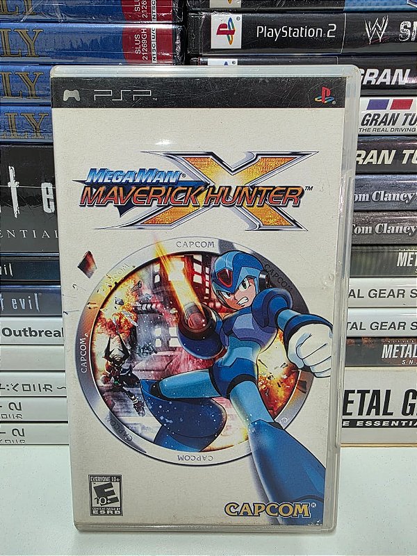 Mega Man Maverick Hunter X - PSP (USA/Sem manual)