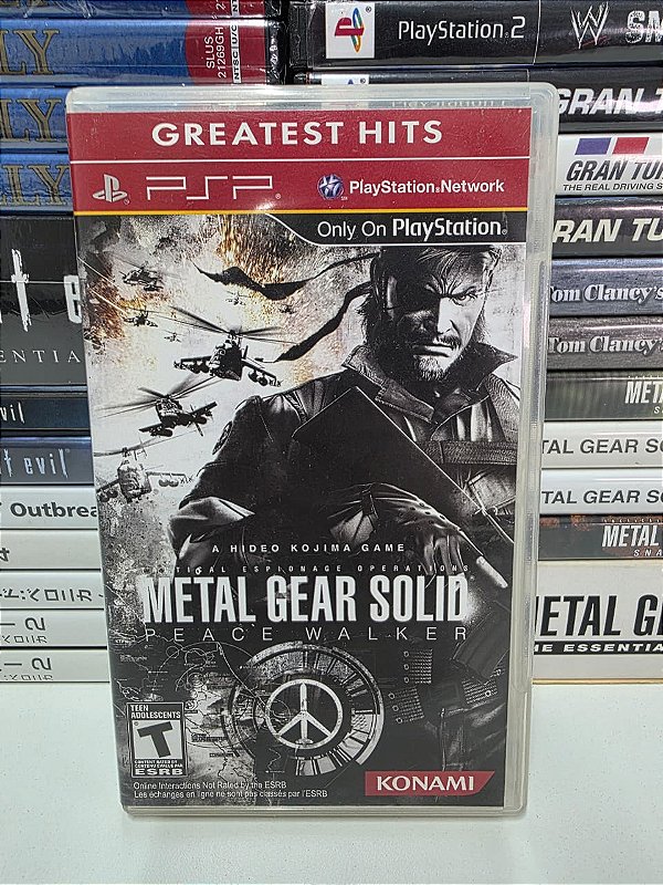 Metal Gear Solid Peace Walker GH - PSP (USA/Sem manual)