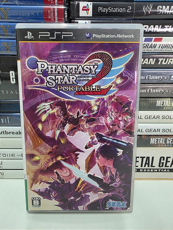 Phantasy Star Portable 2 - PSP (JP/CIB)