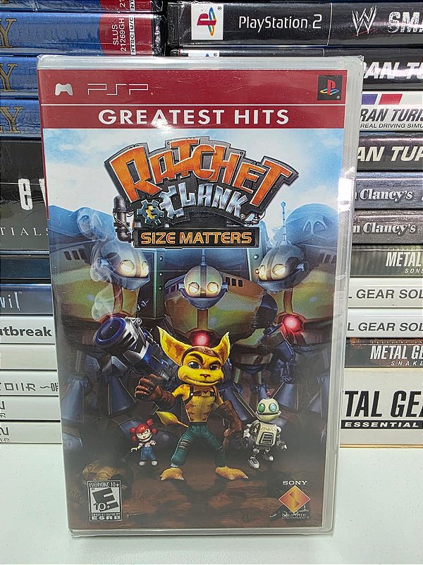 Ratchet e Clank Size Matters GH - PSP (USA/Novo)