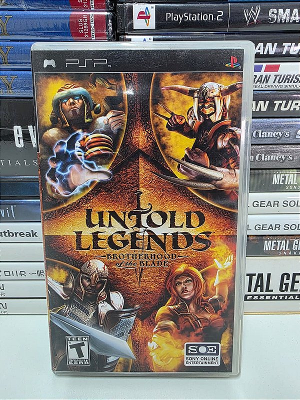 Untold Legends - PSP (USA/CIB)