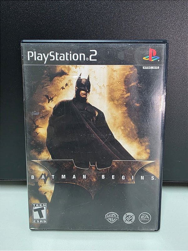 Batman Begins - PS2 (USA/Sem manual)