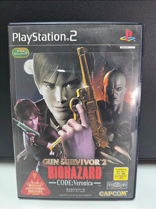 Biohazard Gun Survivor 2 - PS2 (JP/Sem manual)