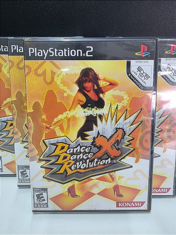 Dance Dance Revolution X - PS2 (USA/Novo)