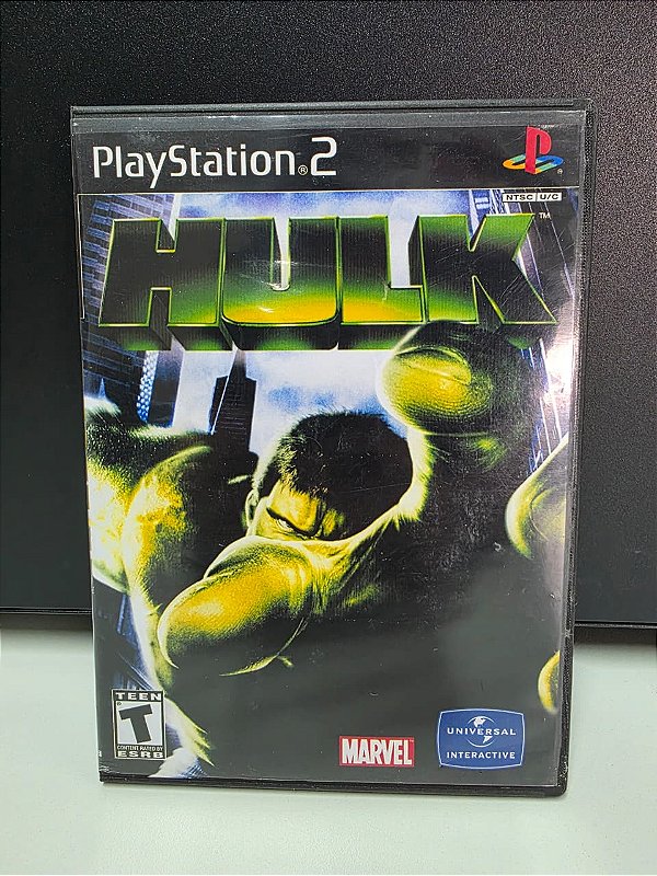 Hulk - PS2 (USA/Sem manual e capa reimpressa)