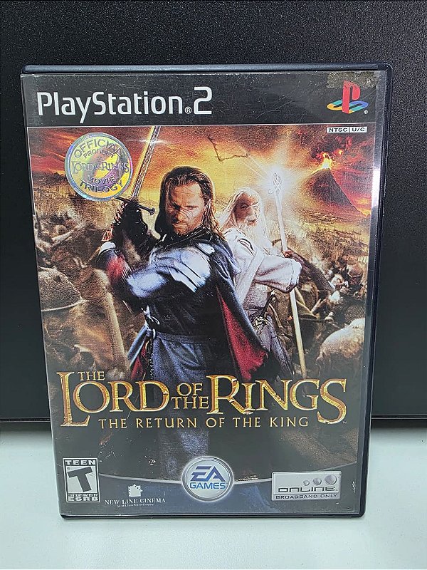 Lord of Rings The Return of The King - PS2 (USA/CIB)
