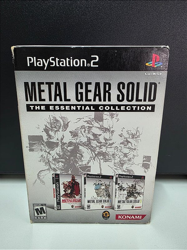 Metal Gear Solid The Essential Collection - PS2 (USA/CIB)
