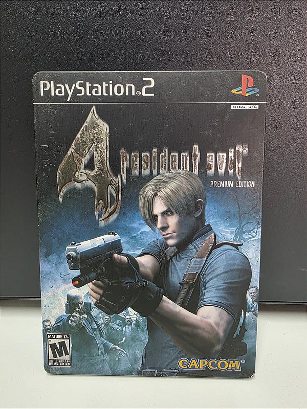 Resident Evil 4 Steel Book - PS2 (USA/CIB)