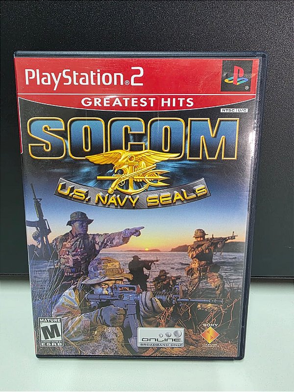 Socom U.S. Navy Seals GH - PS2 (USA/CIB)