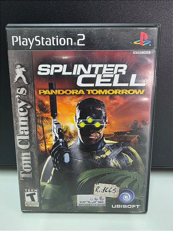 Splinter Cell Pandora Tomorrow - PS2 (USA/CIB)