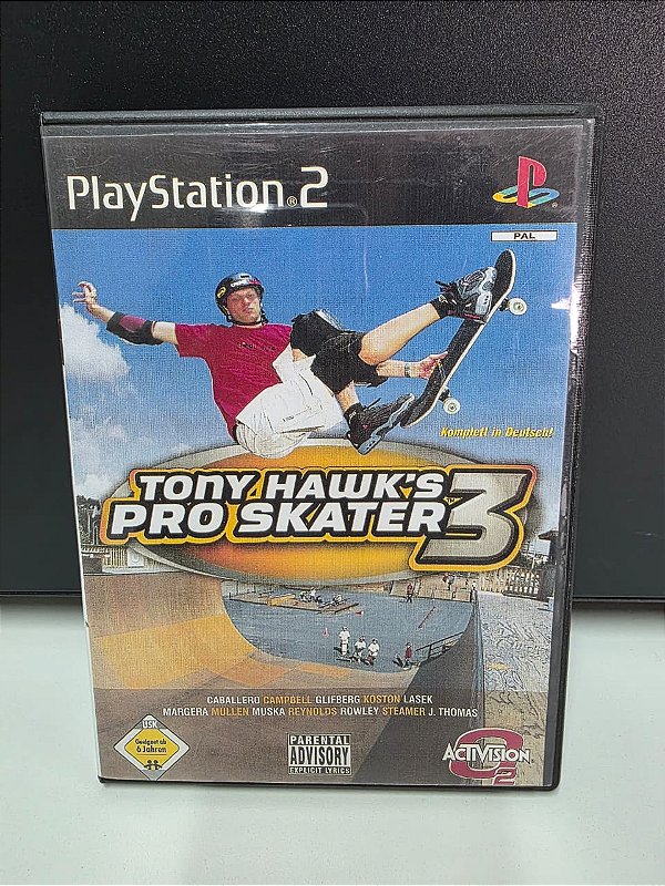 Tony Hawk's 3 - PS2 (Loose/Com riscos)