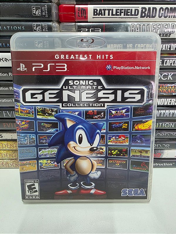Sonic's Ultimate Genesis Collection GH - PS3 (USA/CIB)