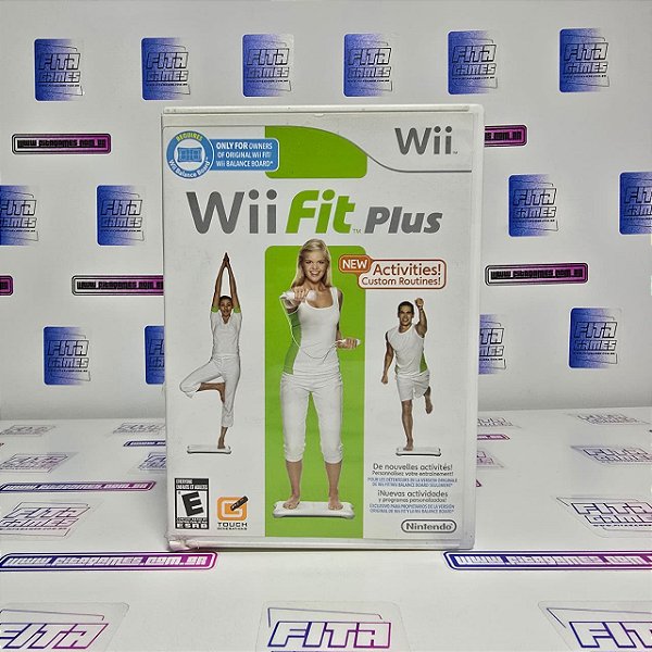 Wii Fit Plus - Wii (USA/Capa quebrada)