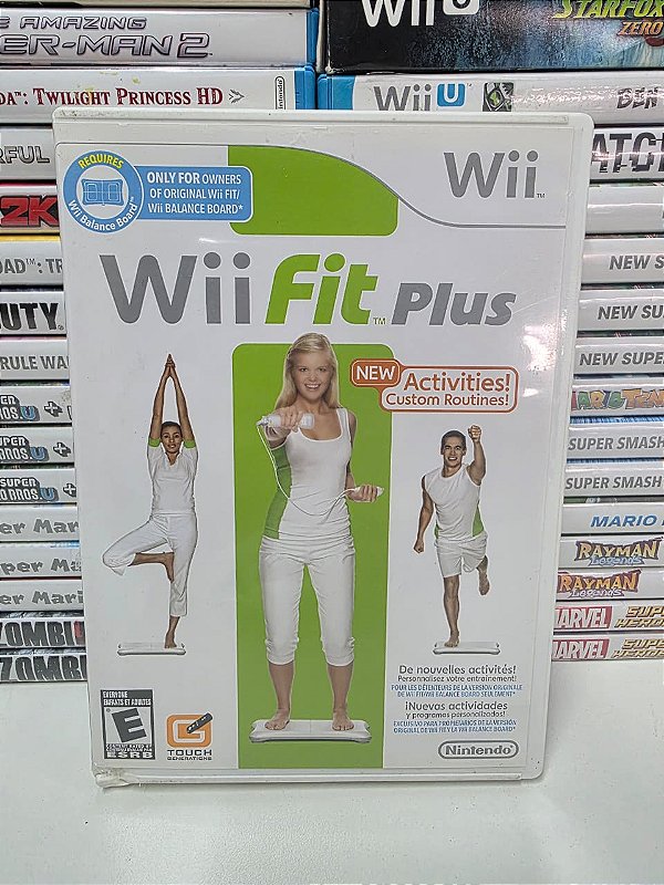 Wii Fit Plus - Wii (USA/Capa quebrada)
