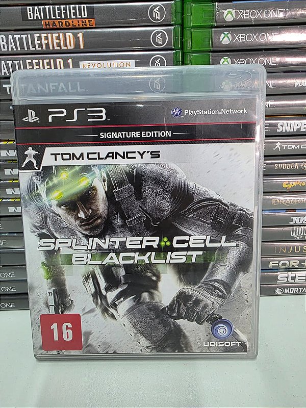 Splinter Cell Blacklist SE - PS3 (BR/CIB)