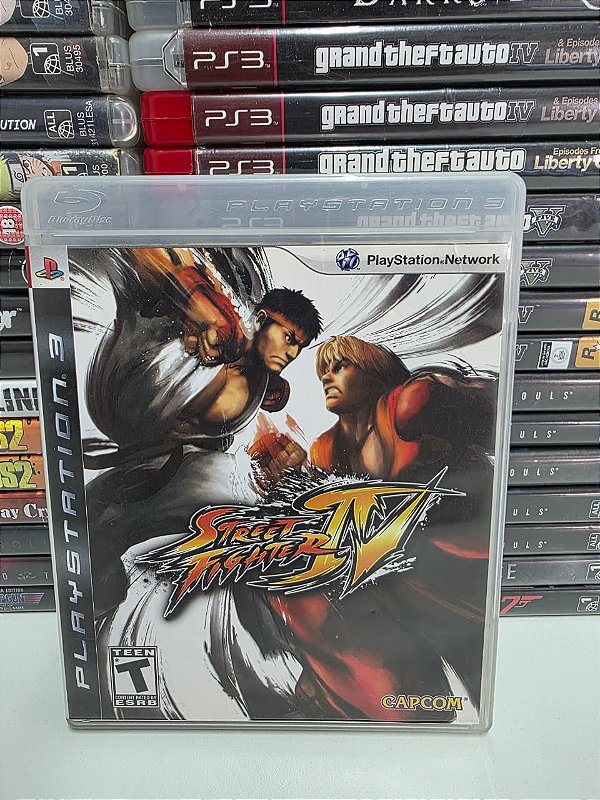 Street Fighter IV - PS3 (USA/CIB)