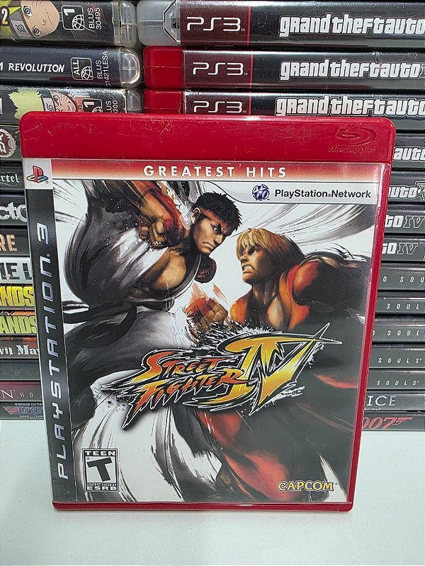 Street Fighter IV Greatest Hits - PS3 (USA/CIB)