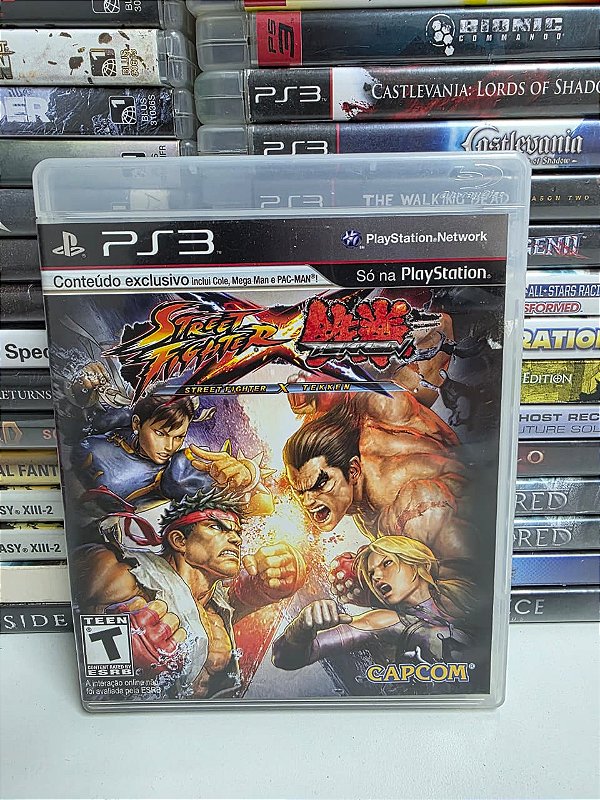 Street Fighter X Tekken - PS3 (USA/CIB)