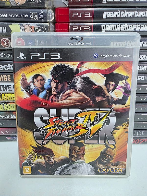 Super Street Fighter IV - PS3 (BR/CIB)